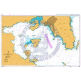 British Admiralty Nautical Chart  1657: Greece - East Coast, Saronikós Kólpos.